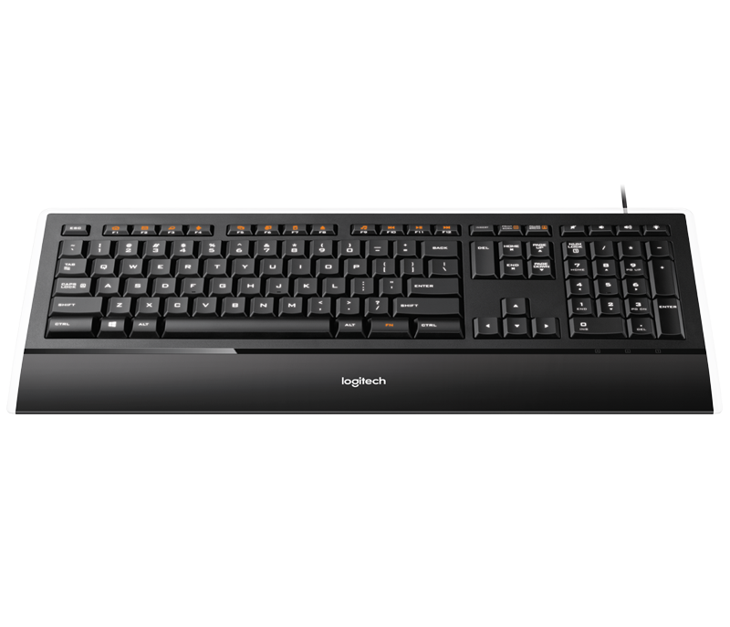 Logitech keyboard k740 review